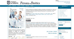 Desktop Screenshot of personaybioetica.unisabana.edu.co